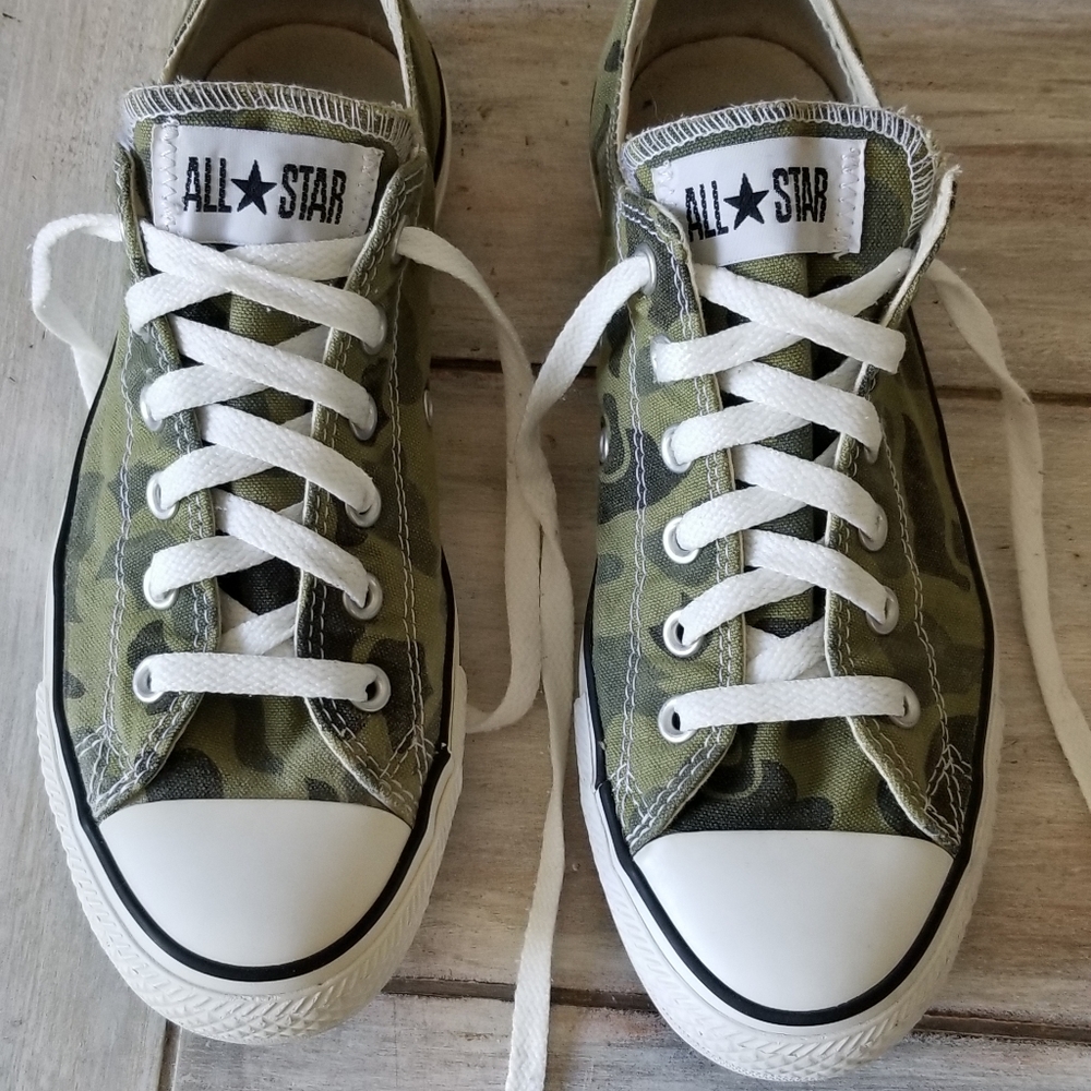 Camo Converse
